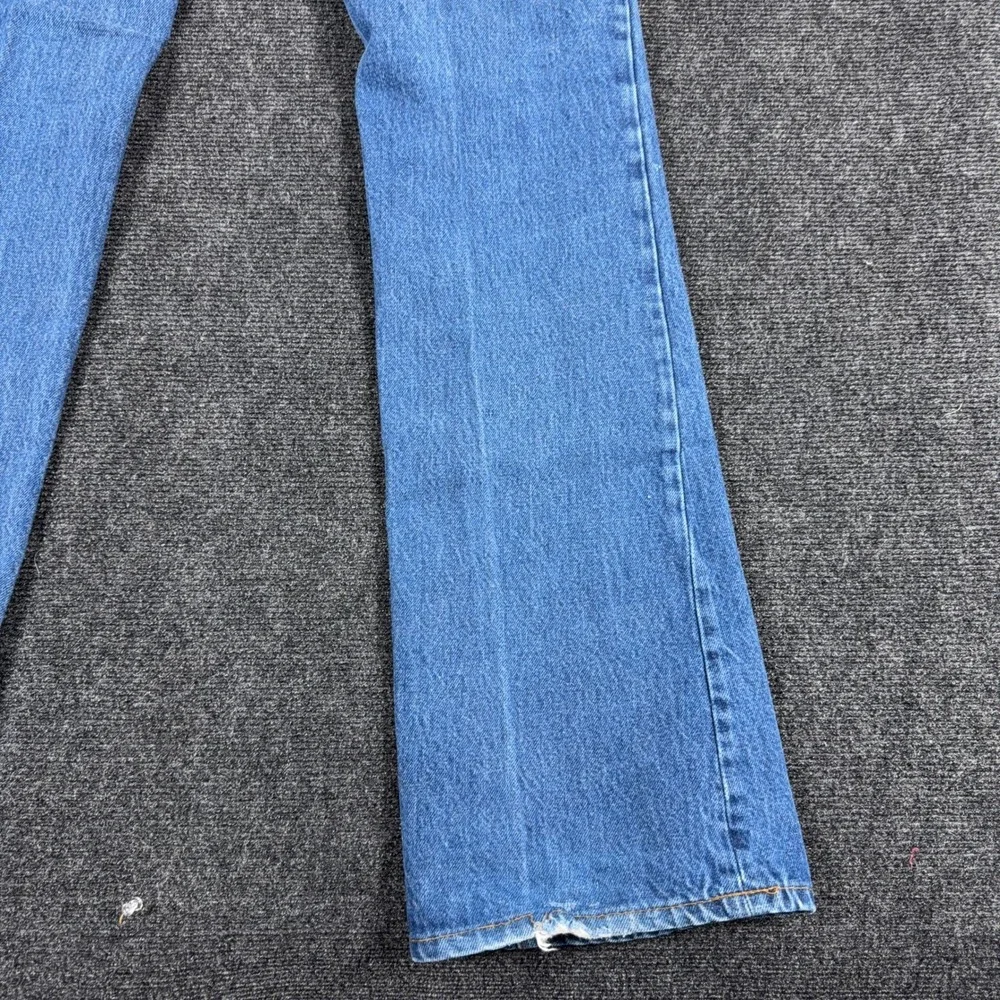 Levi's 517 Bootcut Jeans Vintage 80s Made in USA Denim W34‎ L36 Medium Wash Blue